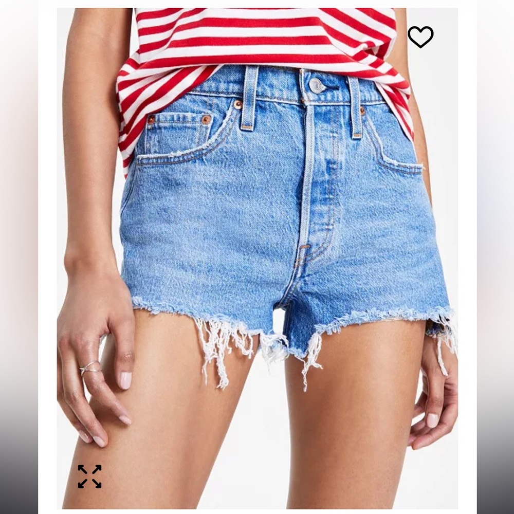 Women’s 501 Levi’s denim shorts
